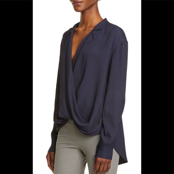 Rag&Bone dean wrap front shirt size XXS, NWT - Picture 5 of 12